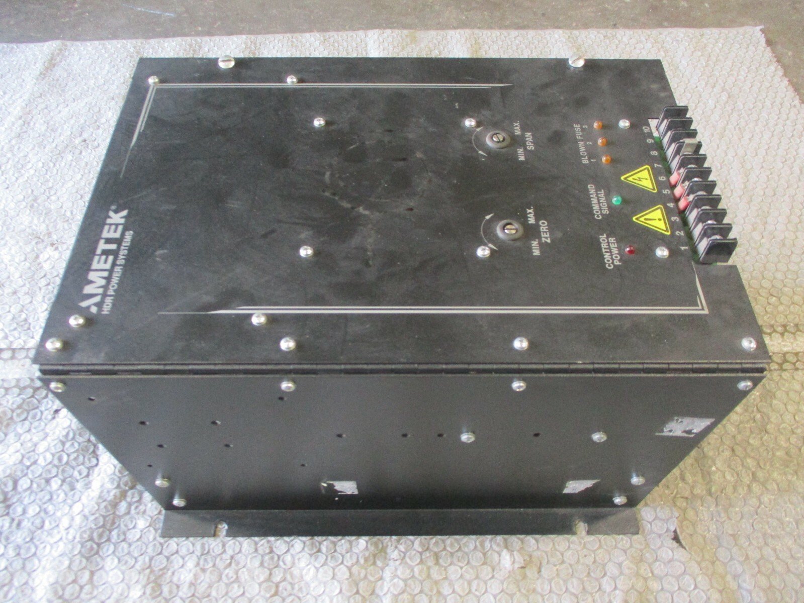 AMTEK-SHZF2-575-90-UB-01-HDR-Power-Control-Drive-575VAC-90A-4-20mADC-Tested-164913021196 AMTEK SHZF2-575-90-UB-01 HDR Power Control Drive 575VAC 90A 4-20mADC *Tested* - Image 1