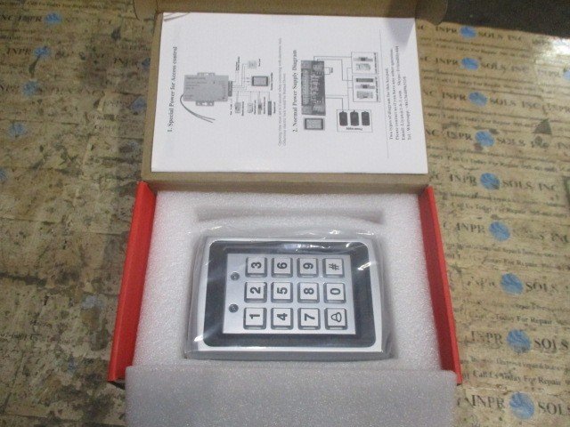 Access-Control-K7612-Heavy-Duty-Metal-K7612-Keypad-Door-Entry-Security-NEW-157522105356 Access Control K7612 Heavy Duty Metal K7612 Keypad Door Entry Security *NEW* - Image 1