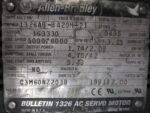 Allen Bradley 1326AB-B420H-21 AC Servo Motor Series C 1.74kW/2HP 5.46A *Tested* - Image 9