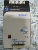 Allen Bradley 1606-XLDNET4 DC Power supply 100-120/200-240VAC 24VDC 4A *Tested*