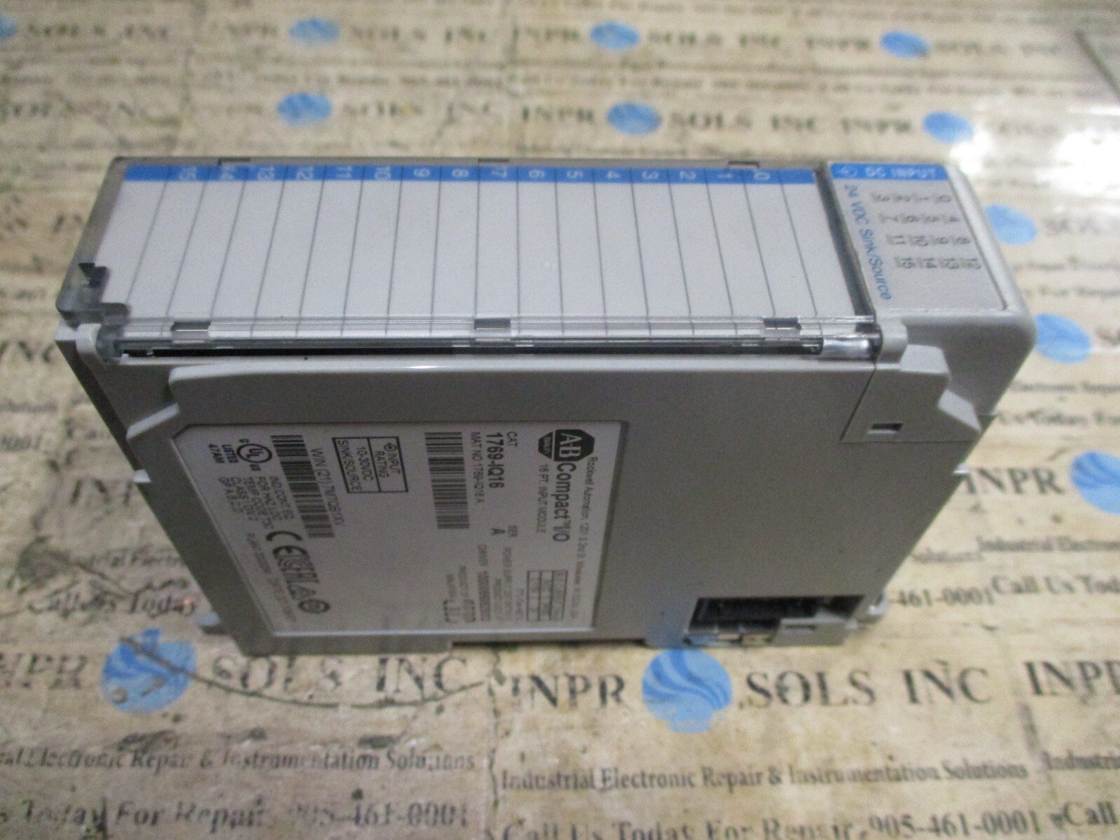 Allen-Bradley-1769-IQ16-Compact-IO-16PT-Input-Module-Ser-A-REV-12-11-Tested-165807418296 Allen Bradley 1769-IQ16 Compact I/O 16PT Input Module Ser A REV 1/2 1.1 *Tested* - Image 1