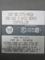 Allen Bradley 1771-H3A, IMC-123 3 Axis Servo Controller 64kW Ser A*Fully Tested* - Image 5