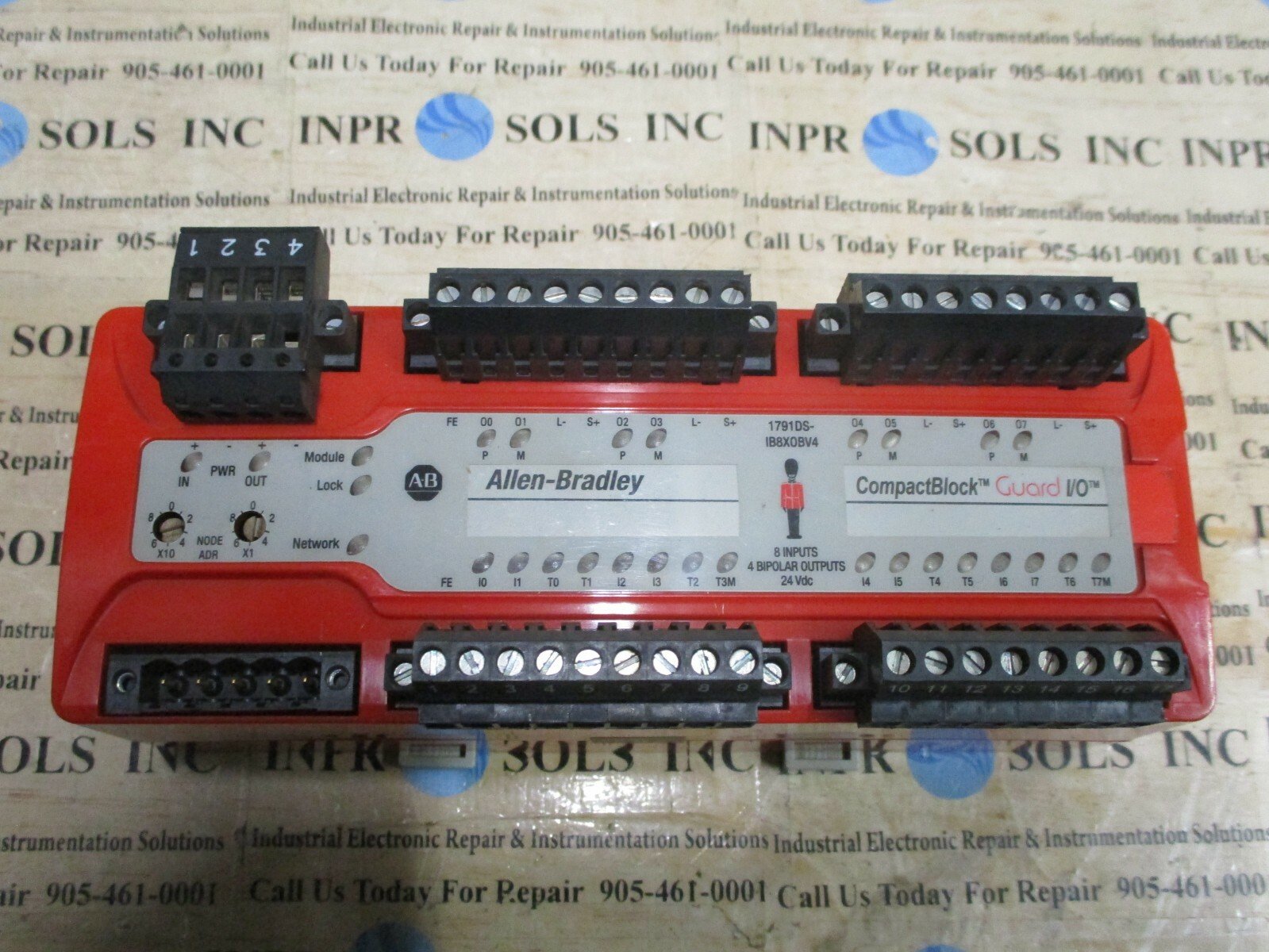 Allen-Bradley-1791DS-IB8XOBV4-Compact-Block-Devicenet-IO-Ser-A-24VDC-Tested-165284618256 Allen Bradley 1791DS-IB8XOBV4 Compact Block Devicenet I/O Ser A 24VDC *Tested* - Image 1