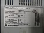 Allen Bradley 20AE011A0AYNNNNN Powerflex 70 AC Drive 600V 10HP/7.5HP A *Tested* - Image 5