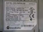 Allen Bradley 22D-D4P0N104 Powerflex40 AC Drive 1.5kW/2HP 480VAC Ser A *Tested* - Image 6