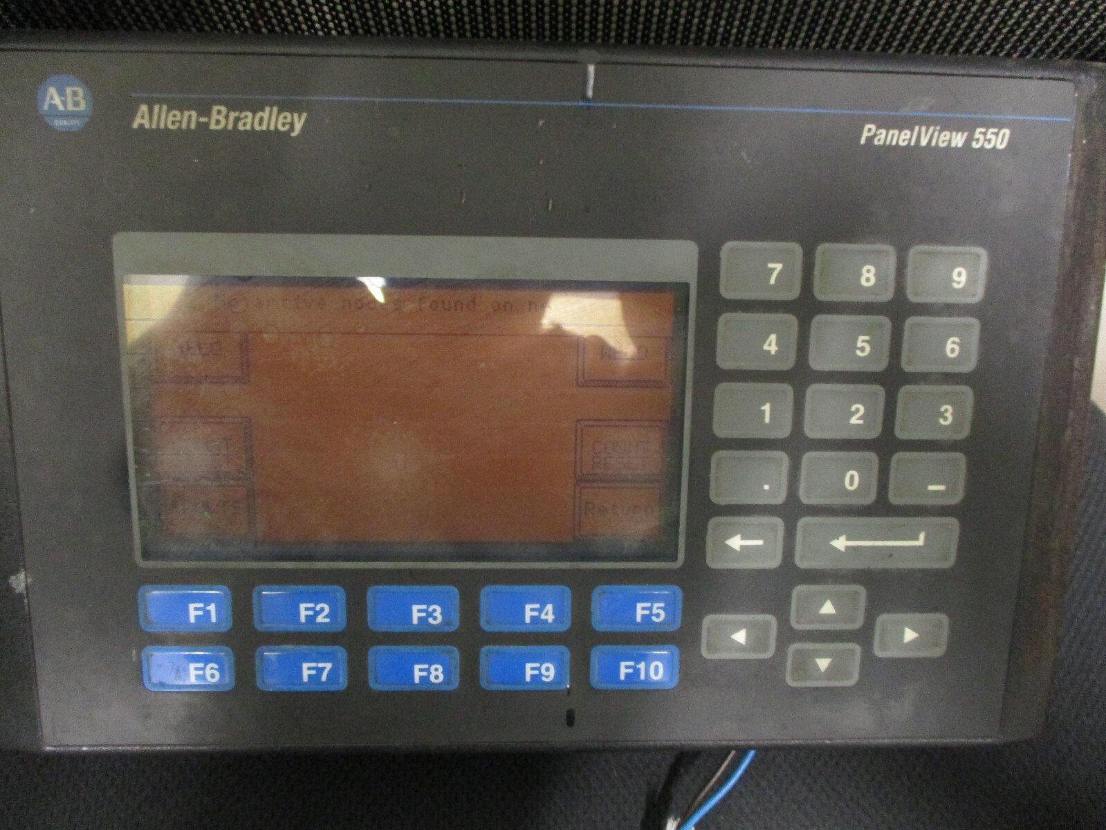 Allen-Bradley-2711-B5A2-Panelview-550-HMI-Ser-F-REV-D-FRN-314-100-240V-Tested-166121506476 Allen Bradley 2711-B5A2 Panelview 550 HMI Ser F REV D FRN 3.14 100-240V *Tested* - Image 1