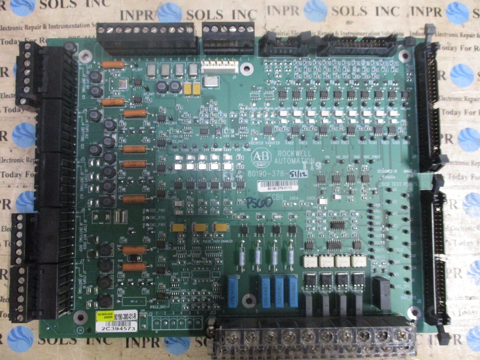 Allen-Bradley-80190-380-01-R-Controller-Board-80190-378-5112-PCB-Board-Tested-155045517816 Allen Bradley 80190-380-01-R Controller Board 80190-378-51/12 PCB Board *Tested* - Image 1