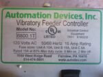 Automation Devices 6800.1T Vibratory Feeder Controller 120VAC 15A *Tested* - Image 7