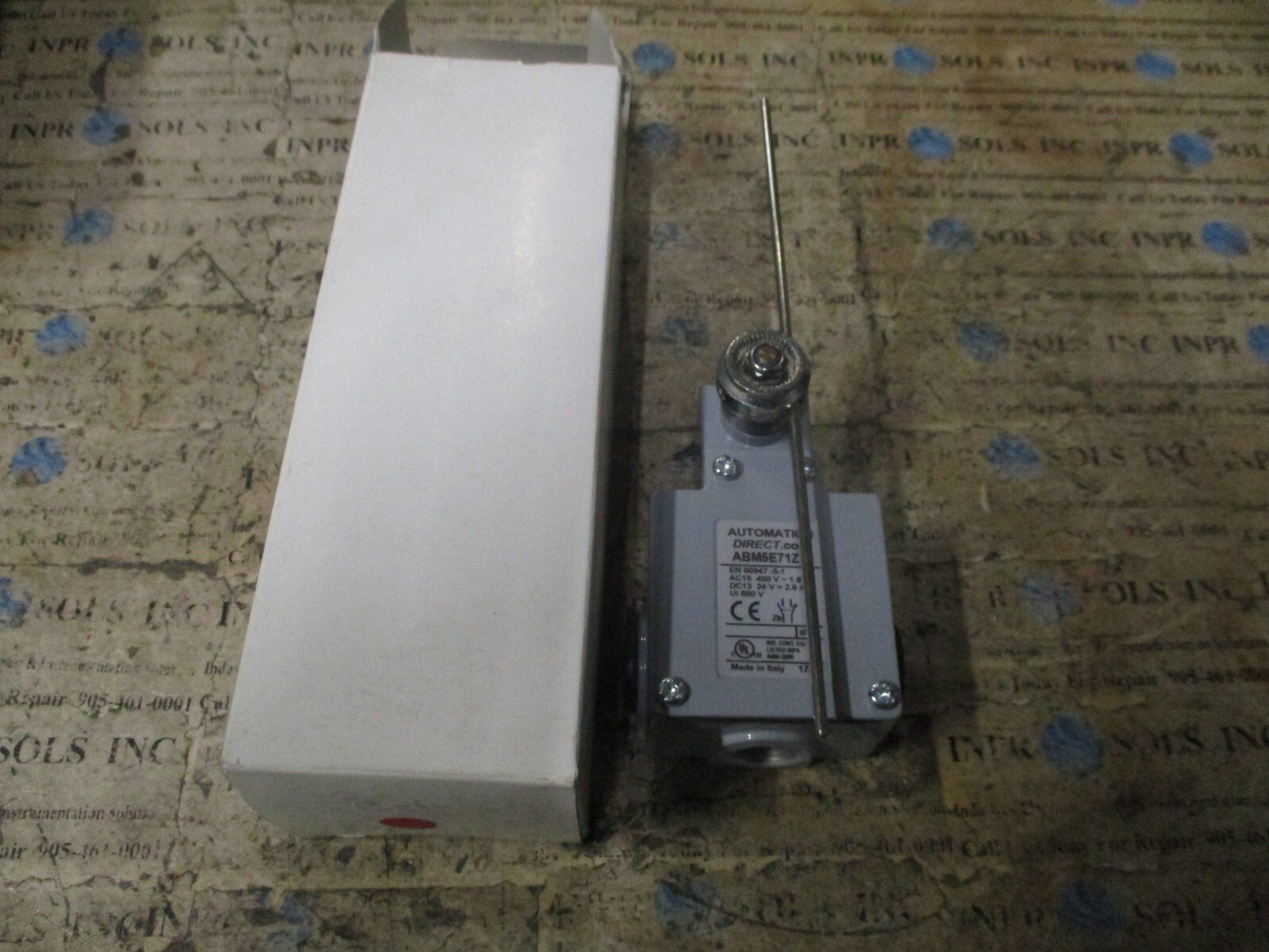 Automation-Direct-ABM5E71Z11-Limit-Switch-400VAC-18A-24VDC-28A-690VAC-NEW-166573430596 Automation Direct ABM5E71Z11 Limit Switch 400VAC 1.8A 24VDC 2.8A 690VAC *NEW* - Image 1