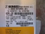 Berges ACM-D2 Electronic Variable Frequency Drive VFD 11kW 380-415VAC *Tested* - Image 7