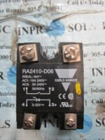 Carlo Gavazzi RA2410-D06 Power Module 4kV 16A 240VAC 3A 240VAC Module*Tested*