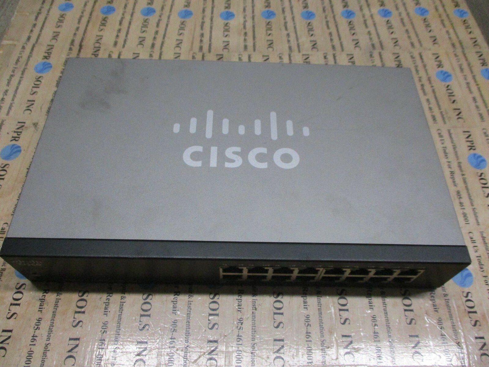 Cisco-SF100-16-Industrial-Ethernet-Switch-V2-16-Port-10100-SF100-16-V02Tested-154783823666 Cisco SF100-16 Industrial Ethernet Switch V2 16-Port 10/100 SF100-16 V02*Tested* - Image 1