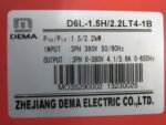 DEMA D6L-1.5H/2.2LT4-1B AC Variable Freq. Drive 1.5/2.2kW 380V *Fully Tested* - Image 6