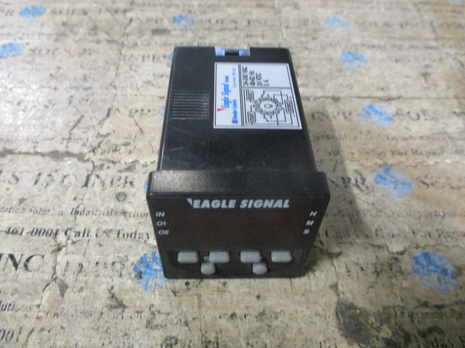 Danaher-8506-5001-Eagle-Signal-Temperature-Controller-100-240VAC-24VDC-Tested-166189722226 Danaher 8506-5001 Eagle Signal Temperature Controller 100-240VAC 24VDC *Tested* - Image 1
