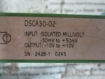 Dataforth DSCA30-02 Isolated mV Input Module -50mV to +50mV DSCA30 *Lot Tested* - Image 8