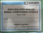 Dataforth DSCA30-02 Isolated mV Input Module -50mV to +50mV DSCA30 *Lot Tested* - Image 9