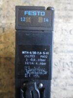 FESTO MTH-5/3E-7,0-S-VI Pneumatic Valve 1:-0,9-10bar 12/14: 4-6bar *Tested* - Image 5