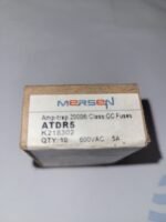 Ferraz Shawmut ATDR5 5A 600V TIME DELAY Fuse Emerson ATDR-5 Class CC