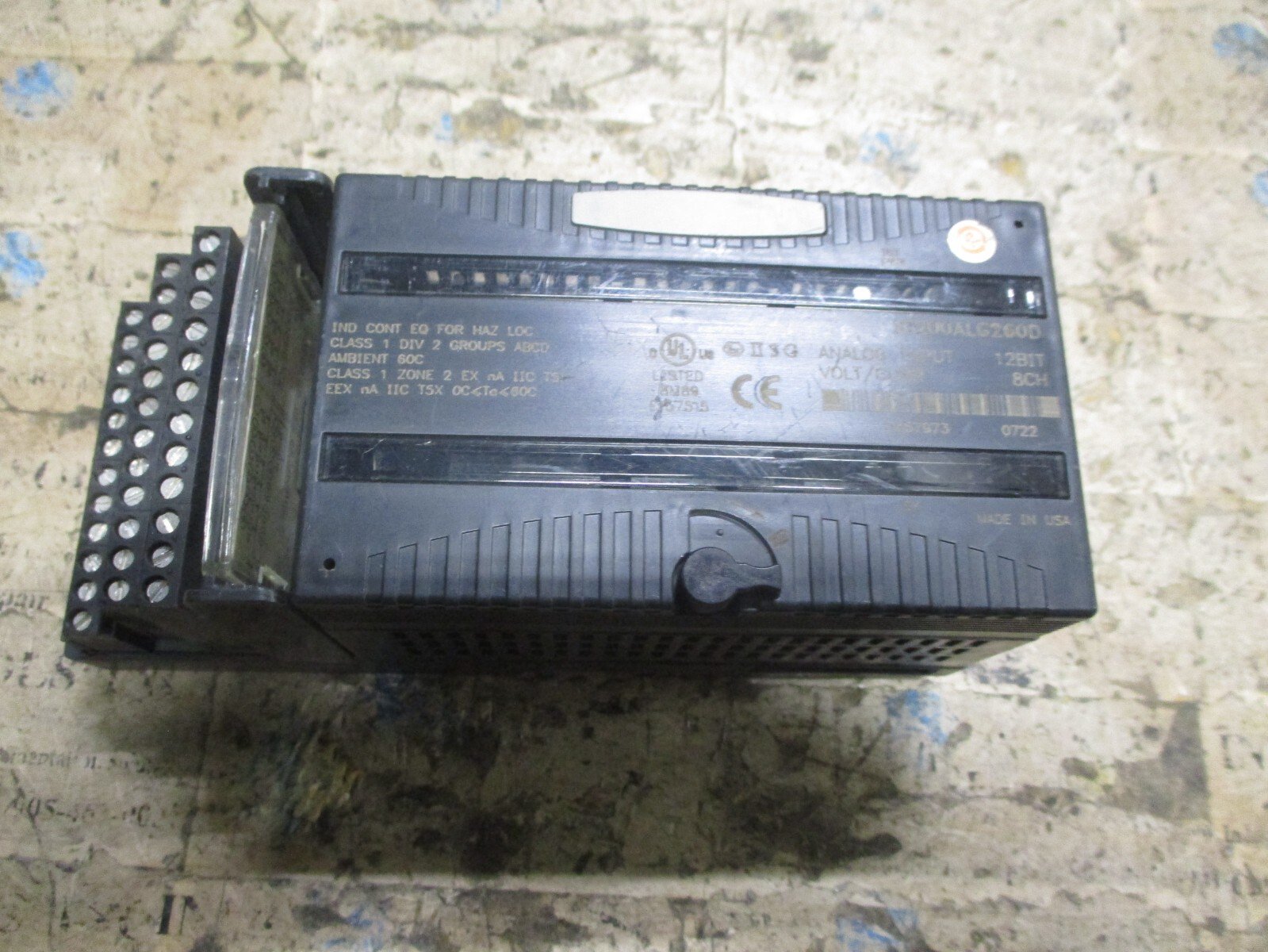 GE-Fanuc-IC200ALG260D-Analog-Input-Unit-12Bit-8CH-Fanuc-IC200ALG260D-Tested-167546427036 GE Fanuc IC200ALG260D Analog Input Unit 12Bit 8CH Fanuc IC200ALG260D *Tested* - Image 1