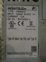 Hakko Fuji V9080iCD MONITOUCH HMI Touch Screen 24VDC 1A**Cracked Plastic*Tested* - Image 13