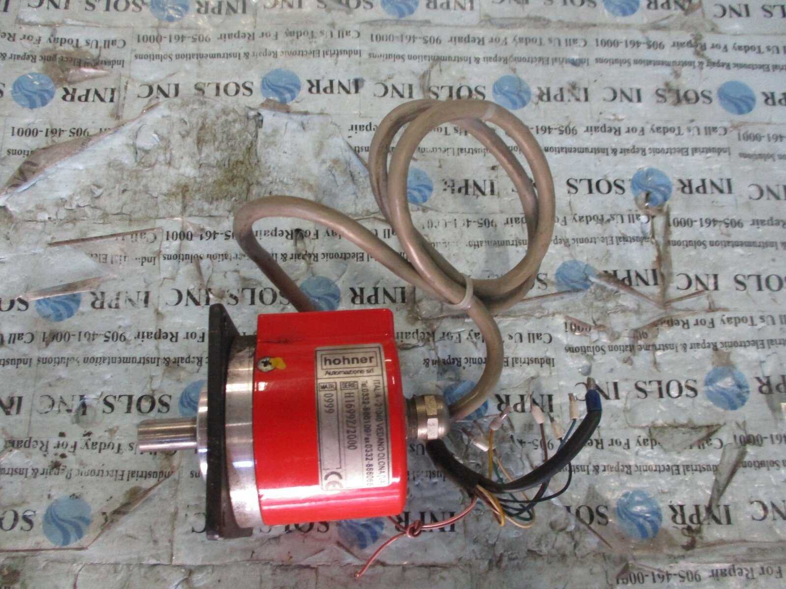 Horner-ITALIA-21040-VEDANO-OLONA-Encoder-Horner-21040-Rotary-Encoder-Tested-163762261926 Horner ITALIA-21040 VEDANO OLONA Encoder Horner 21040 Rotary Encoder *Tested* - Image 1