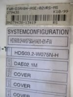 Indramat HDS03.2-W075N-HA01-01-FW AC Servo Controller DSS02.1 Board *Tested* - Image 8