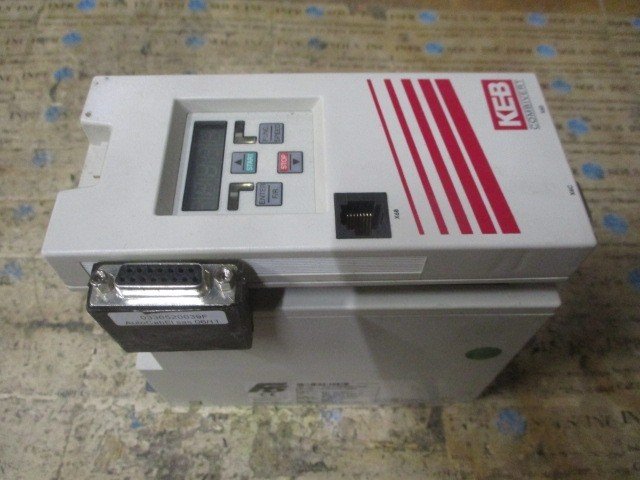 KEB-07F5S1A-YE00-Combivert-F5-Inverter-Drive-18KVA-3-Phase-AC-Motor-VFDTested-168448290756 KEB 07F5S1A-YE00 Combivert F5 Inverter Drive 1.8KVA 3-Phase AC Motor VFD*Tested* - Image 1