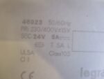 Legrand 46923 Power Supply Transformer PRI: 230/400V SEC: 24VDC 5A *Tested* - Image 9