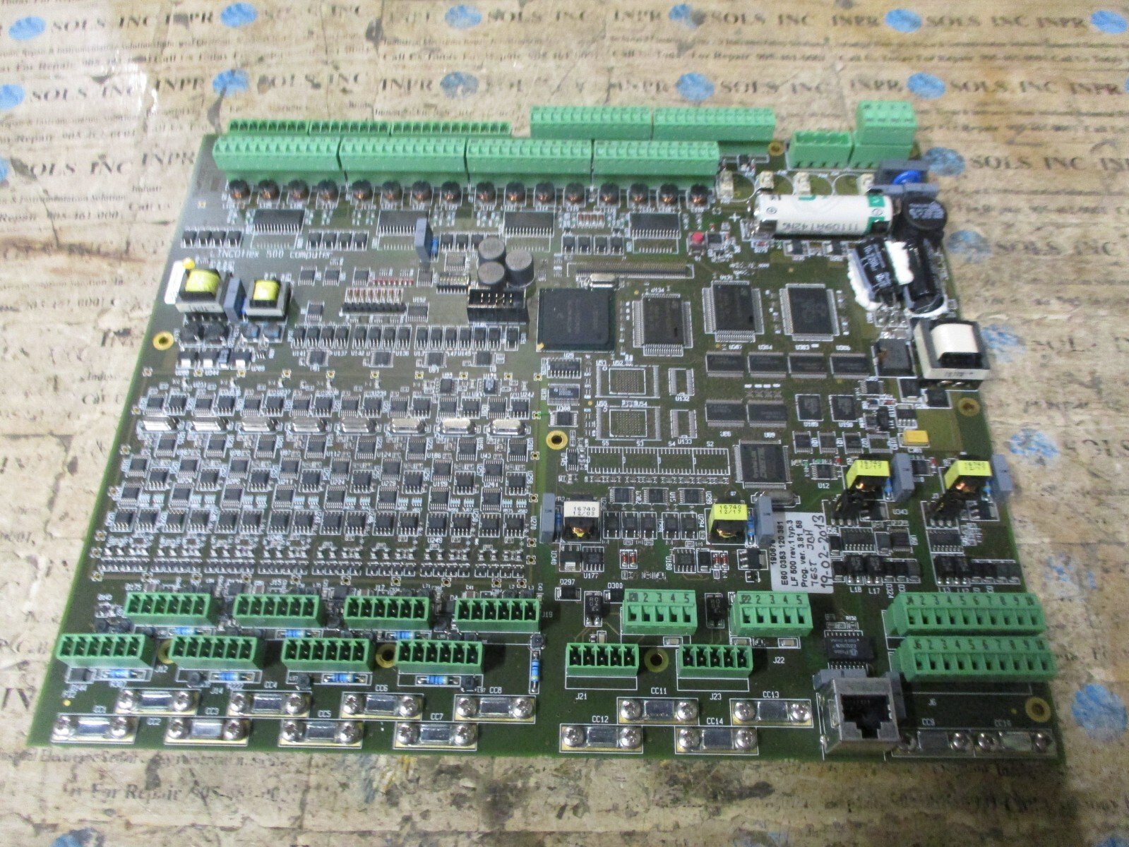 Lincoflex-JDP6790-1-E60-0353-120-381-Board-Lincoflex-500-Computer-Board-Tested-157015346236 Lincoflex JDP6790-1 E60 0353 120 381 Board Lincoflex 500 Computer Board *Tested* - Image 1