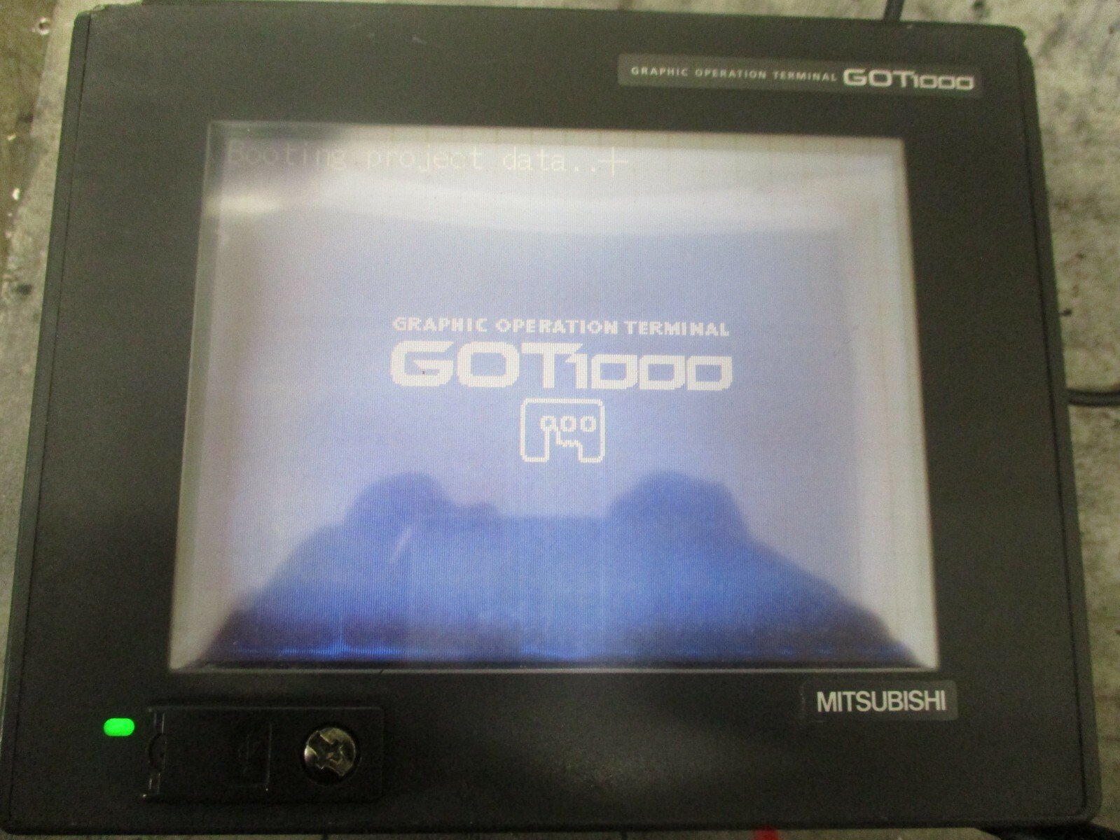 Mitsubishi-GT1555-QSBD-Graphic-Operation-Terminal-24VDC-17W-GT15-J61BT13Tested-154960898226 Mitsubishi GT1555-QSBD Graphic Operation Terminal 24VDC 17W GT15-J61BT13*Tested* - Image 1