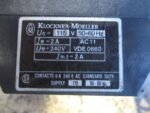 Moeller Klockner EMT5 Overload Relay 115VAC 2A Moeller-Klockner EMT5 *Tested* - Image 6