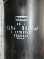 NIPPON CHEMI-CON C006045 Capacitor CEB 525V 5600uF 4DH808 NIPPON C006045*TESTED* - Image 8