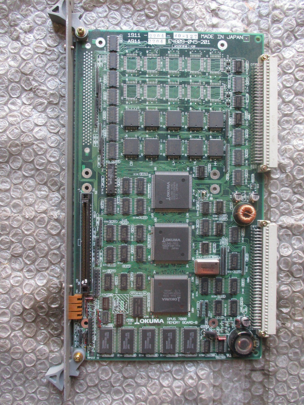 OKUMA-1911-2204-40-127-OPUS-7000-Board-Okuma-E4809-045-201-Okuma-A911-2204-164306635896 OKUMA 1911-2204-40-127 OPUS 7000 Board Okuma E4809-045-201 Okuma A911-2204 - Image 1