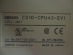 OMRON CS1G-CPU43-EV1 Sysmac CS1G CPU Unit Programmable Controller *Tested* - Image 8