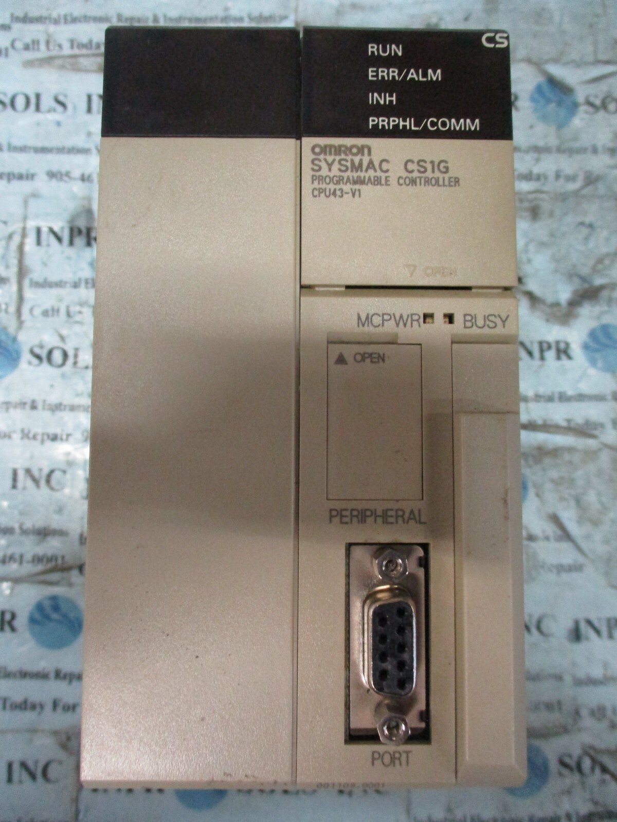 OMRON-CS1G-CPU43-EV1-Sysmac-CS1G-CPU-Unit-Programmable-Controller-Tested-163807295866 OMRON CS1G-CPU43-EV1 Sysmac CS1G CPU Unit Programmable Controller *Tested* - Image 1