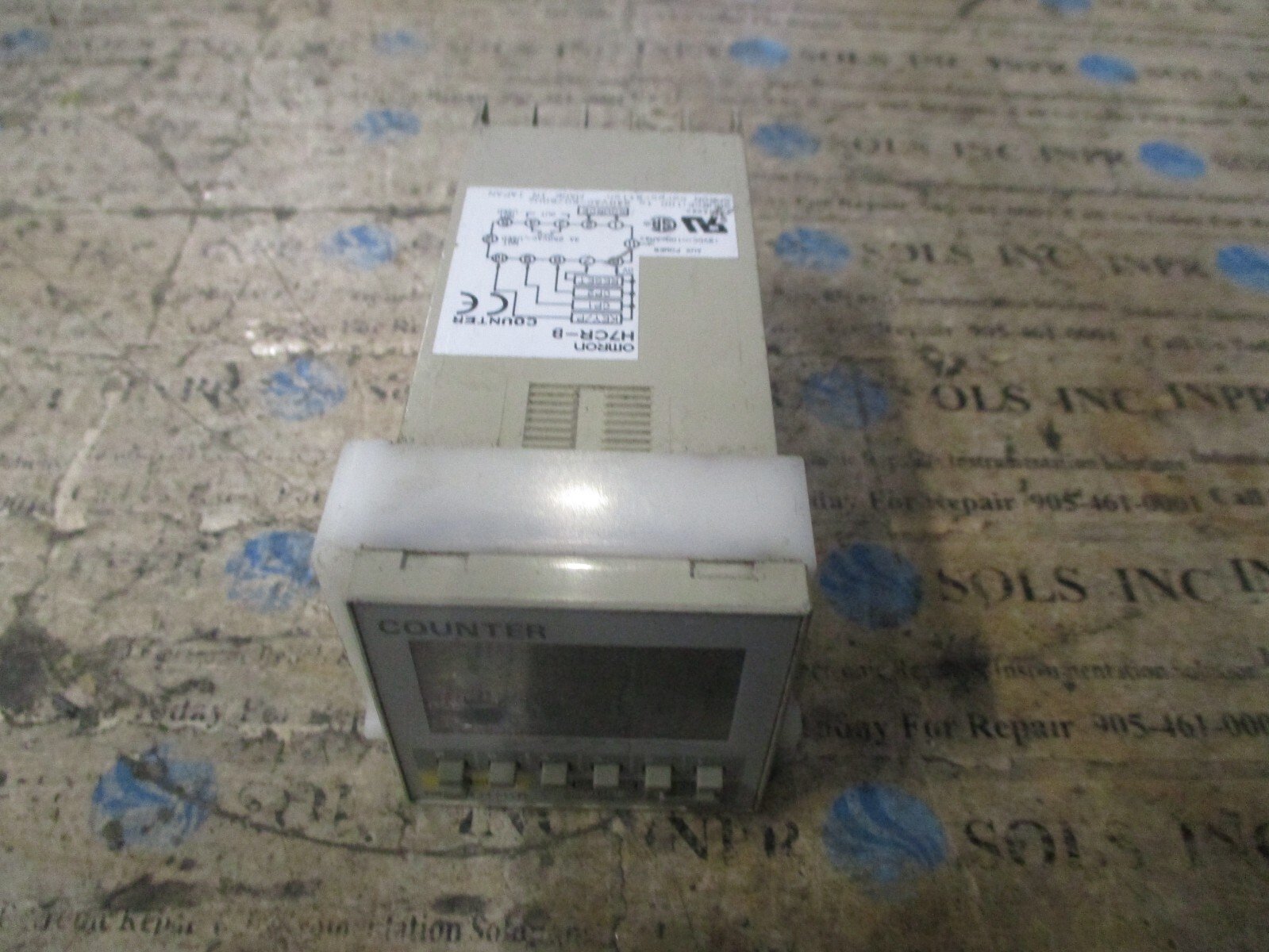 OMRON-H7CR-B-Digital-Counter-100-240VAC-Omron-Counter-H7CR-B-Counter-Tested-166246846836 OMRON H7CR-B Digital Counter 100-240VAC Omron Counter H7CR-B Counter *Tested* - Image 1