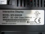 OMRON NP5-SQ000B Interactive Touch Display Terminal 24VDC Class 2/500mA *Tested* - Image 10