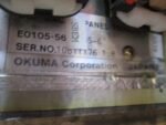 Okuma E4809-770-125 / E0105-566-055-6 / 1911-2290 / 1911-2292 Panel (Used) - Image 4