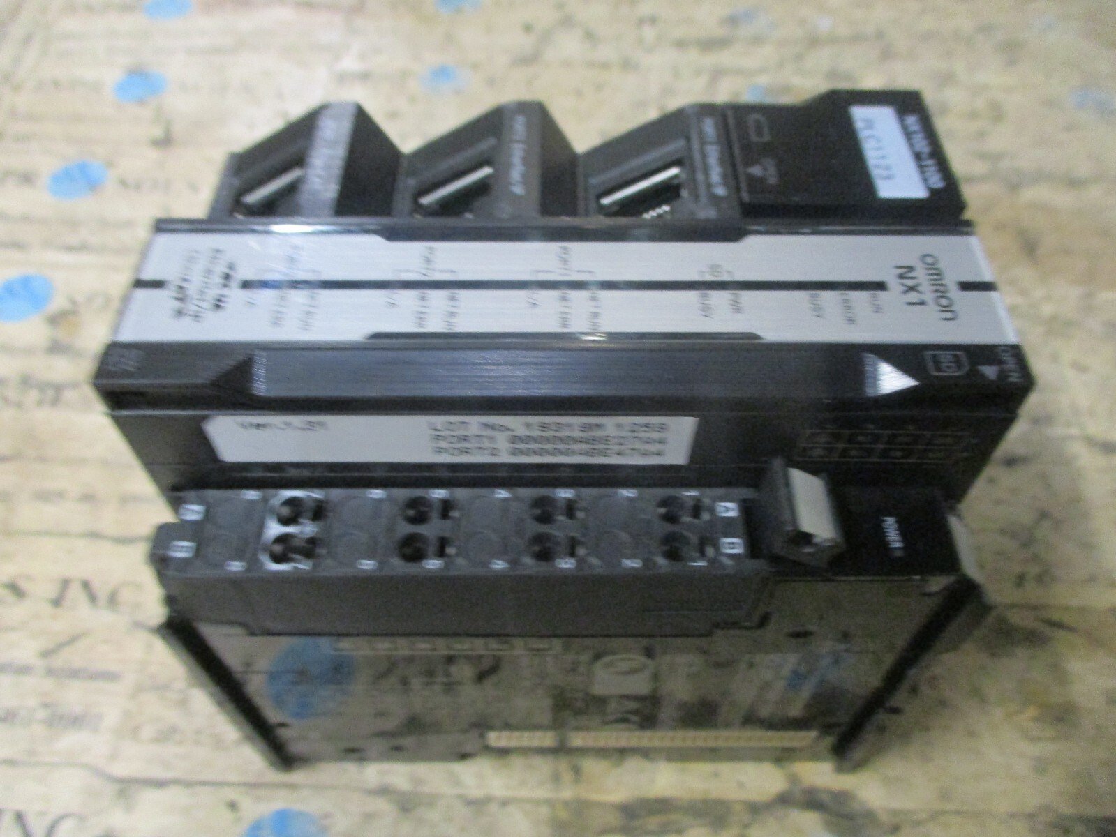 Omron-NX102-1100-CPU-PLC-Uni-10W-58V-Ver-131-Omron-NX102-1100-PLC1123-Tested-156308958126 Omron NX102-1100 CPU PLC Uni 10W 5.8V Ver 1.31 Omron NX102-1100 PLC1123 *Tested* - Image 1
