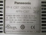 Panasonic AFPX-C30T Control Unit 100-240VAC Panasonic FP-X C30T Control *Tested* - Image 6