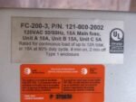 RODIX FC-200-3 Control P/N 121-000-2002 Feeder Cube Control 120VAC 15A *Tested* - Image 7