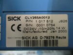 SICK CLV265A0012 Barcode Scanner Module 24 VDC +/-20% P/N 1017512 14W *Tested* - Image 6