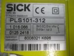 SICK PLS101-312 Proximity Laser Safety Scanner 24VDC 30Watt 70mm in 4m *Tested* - Image 11