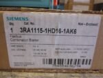 SIEMENS 3RA1115-1HD16-1AK6 Fastbus Combination Starter 120V Coil 5.5-8 Amp - Image 3