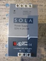 SOLA SDN4-24-100 DC Power Supply 24VDC 4A 115/230VAC Sola SDN 4-24-100 *Tested* - Image 3