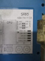 Sabo AEM.730.11 D3 PLM 730 PLC I/O Module CAN-Bus Interface 24VDC *Tested* - Image 5