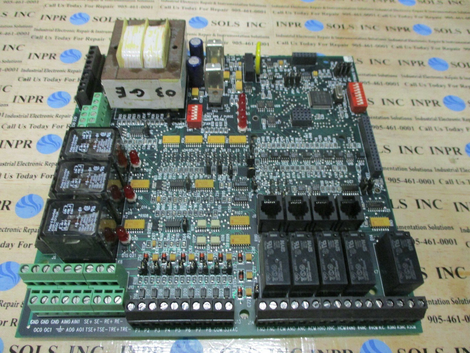 Saftronics-100-0148-03-Control-Board-24-01-00970-Board-SAFT-GCES-Board-Tested-154752049566 Saftronics 100-0148-03 Control Board 24-01-00970 Board SAFT-GCES Board *Tested* - Image 1