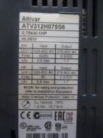 Schneider ATV312H075S6 Altivar AC Drive 525-600VAC 0.75kW 1HP 1.7A V5.2 *Tested* - Image 7
