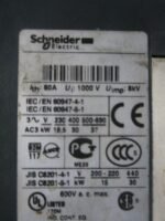 Schneider Electric LC1D65 Contactor Schneider LADN22 15/30kW 220/440VAC *Tested* - Image 8