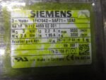 Siemens 1FK7042-5AF71-1SA0 AC Servo Motor 3/2.6Nm 2.2/1.95A 267V 9000rpm*Tested* - Image 9
